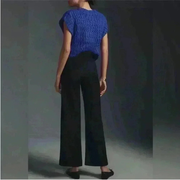 The Colette Cropped Wide-leg Pants Linen edition size 27 - Picture 3 of 6